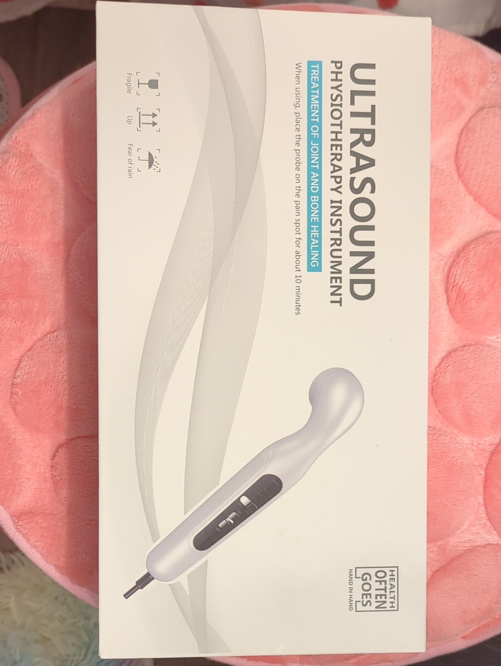 Ultrasound Physiotherapy Treatment Device - White